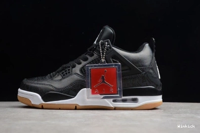 LASER GUM SE AIR BLACK JORDAN 4 CI1184-001 1110
